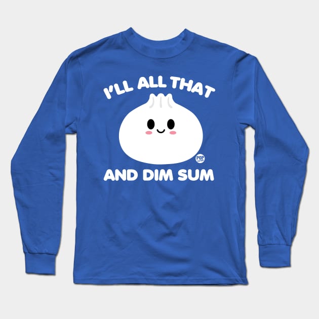 DUM SUM Long Sleeve T-Shirt by toddgoldmanart